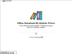 Sites similar to synonym.guru