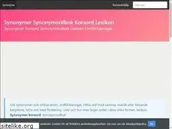 Sites similar to synonyma.se