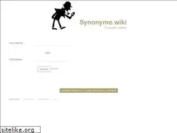 Sites similar to synonyme.wiki