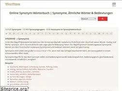 Sites similar to synonyme.woxikon.de