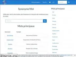 Sites similar to synonymemot.com