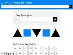 Sites similar to synonymer-ordbog.dk