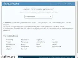 Sites similar to synonymertill.com