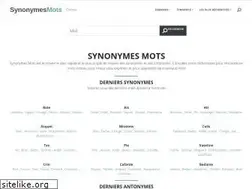 Sites similar to synonymesmots.com