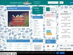 Sites similar to synonymet.no