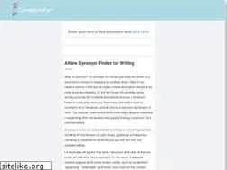 Sites similar to synonymfor.com