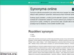 Sites similar to synonymus.cz