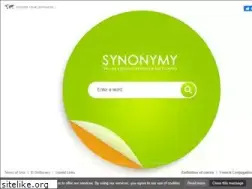 Sites similar to synonymy.com