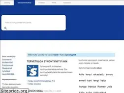 Sites similar to synonyymit.fi