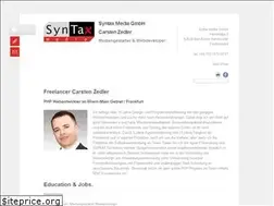 Sites similar to syntax-media.de