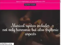 Sites similar to syntax-music.com