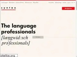 Sites similar to syntax.ch