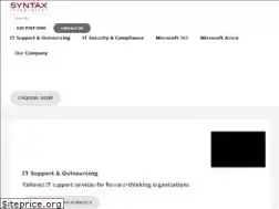 Sites similar to syntax.co.uk