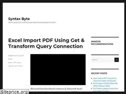 Sites similar to syntaxbytetutorials.com