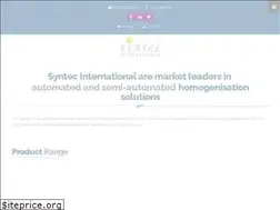 Sites similar to syntec-international.com