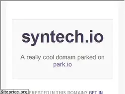 Sites similar to syntech.io