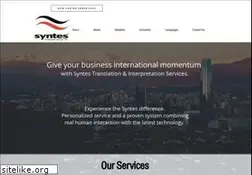Sites similar to syntes.com