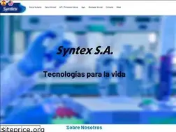 Sites similar to syntexar.com