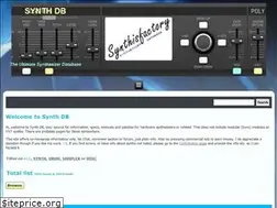 Sites similar to synth-db.com
