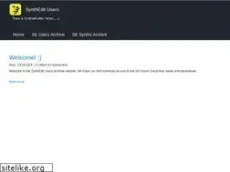 Sites similar to syntheditusers.org