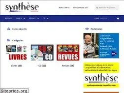 Sites similar to synthese-editions.com