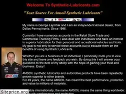 Sites similar to synthetic-lubricants.com