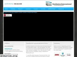 Sites similar to syntheticsintl.com