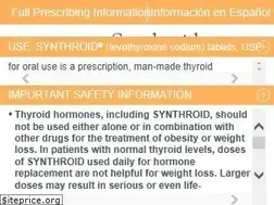 Sites similar to synthroid.com