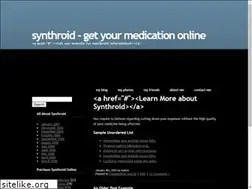 Sites similar to synthroid.today