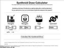 Sites similar to synthroidcalc.com