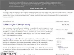 Sites similar to synthsequences.blogspot.com