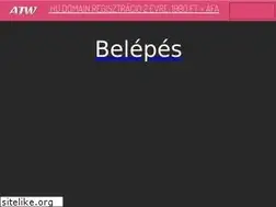 Sites similar to syntpatik.atw.hu