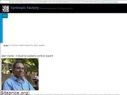 Sites similar to syntropicfactory.com
