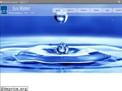 Sites similar to synwater.com