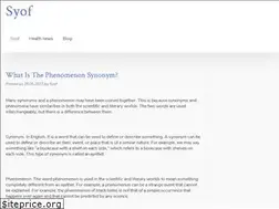 Sites similar to syof.sg