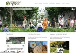 Sites similar to syracusegrows.org