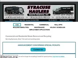 Sites similar to syracusehaulers.com