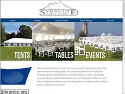 Sites similar to syracusetentsevents.com