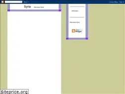 Sites similar to syria.blogspot.com