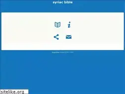 Sites similar to syriacbible.nl