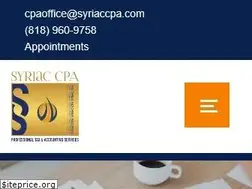 Sites similar to syriaccpa.com