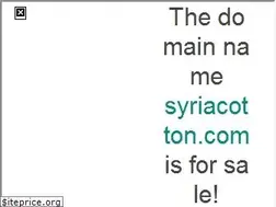 Sites similar to syriacotton.com