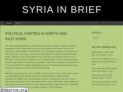 Sites similar to syriainbrief.wordpress.com