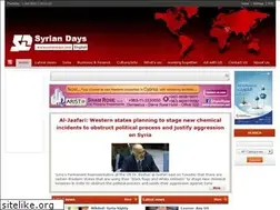 Sites similar to syriandays.net