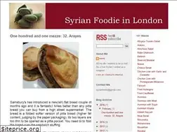 Sites similar to syrianfoodie.blogspot.com