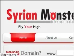 Sites similar to syrianmonster.com