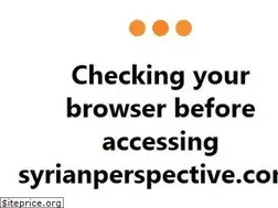 Sites similar to syrianperspective.com