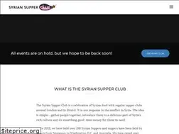 Sites similar to syriansupperclub.com