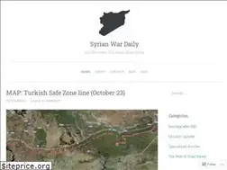Sites similar to syrianwardaily.com