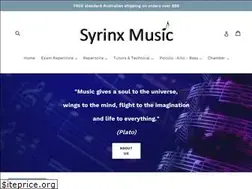 Sites similar to syrinxmusic.com